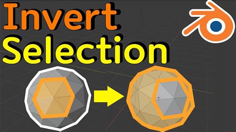 Blender Select Inverse
