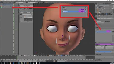 Blender Shape Key Driver