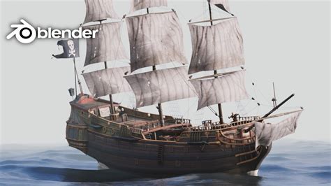 Blender Ship Animation