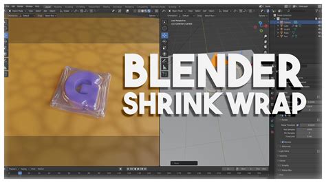 Blender Shrinkwrap Without Flattening