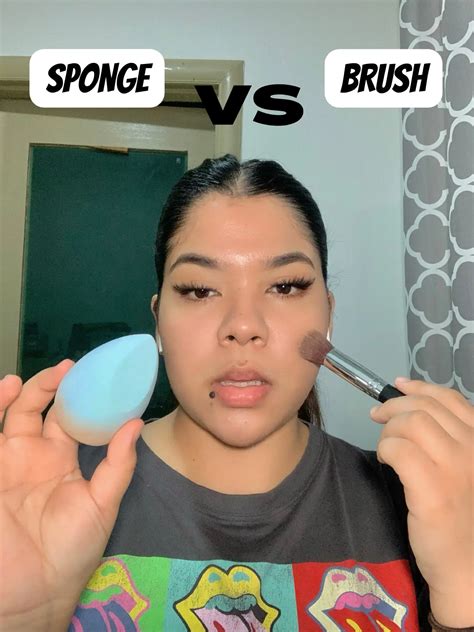 Blender Sponge Vs Brush