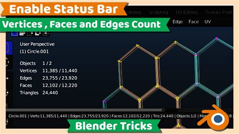 Blender Status Bar