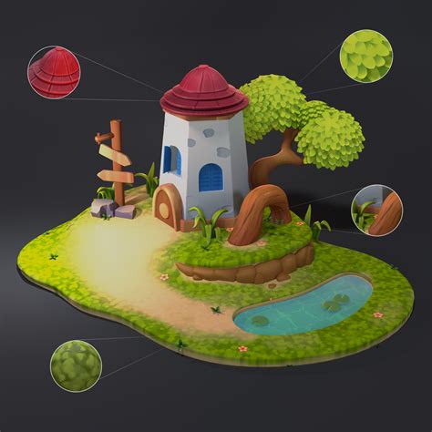 Blender Stylized Environment