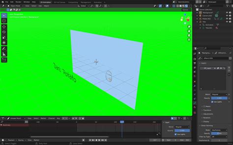 Blender Text Not Showing Up