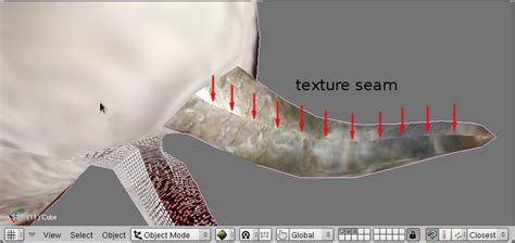 Blender Texture Seams