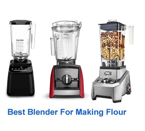 Blender To Make Flour