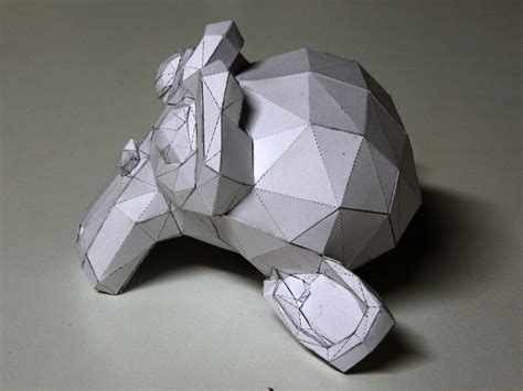 Blender To Paper Model