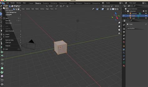 Blender Transparent Menus