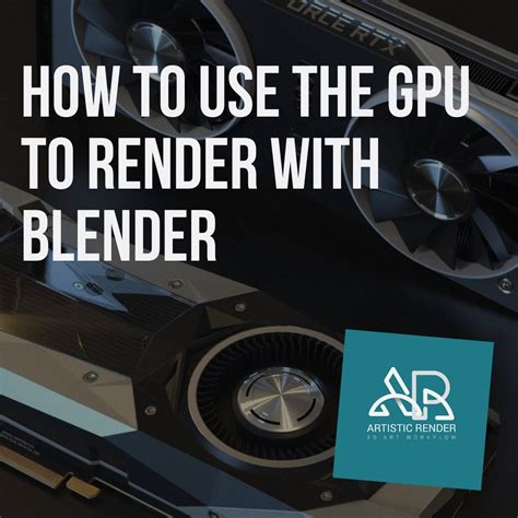 Blender Use Gpu To Render