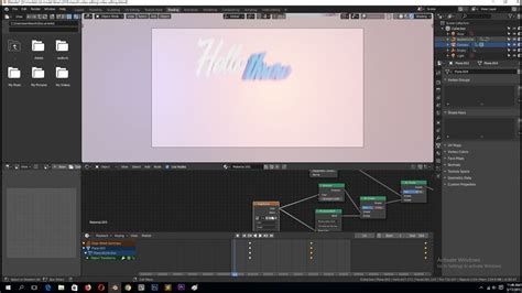 Blender Youtube Intro Make