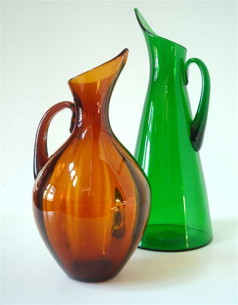 blenko glass pitcher patterns