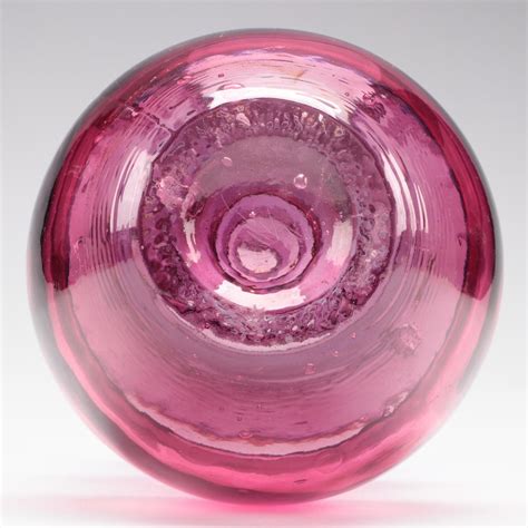 blenko handmade glass vase