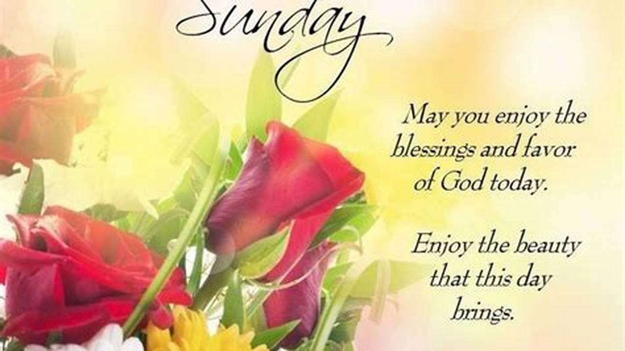Inspirasi Minggu: Quote Penuh Berkat untuk Hari yang Cerah dan Penuh Harapan