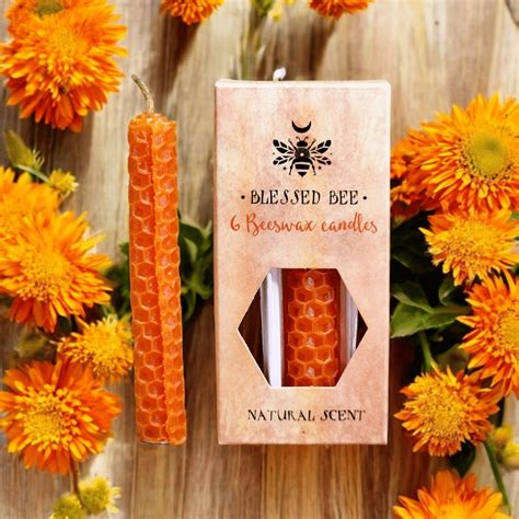 Blessed Bee Beeswax Candles