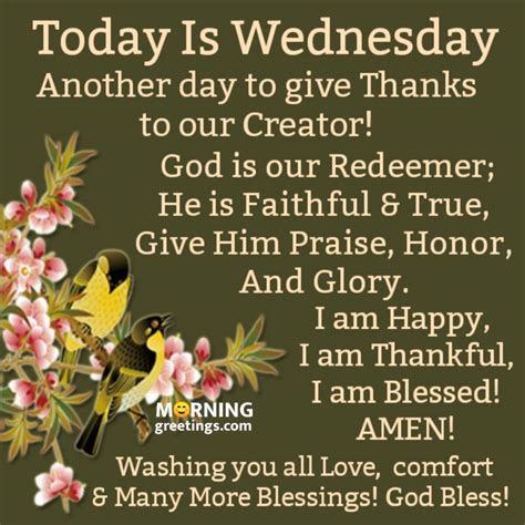 blessed wednesday morning quotes