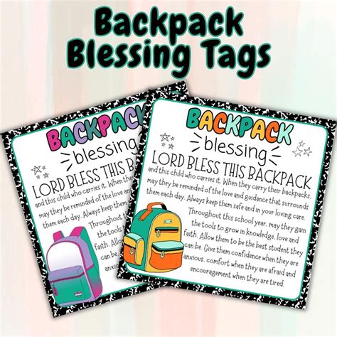 Blessing In A Backpack