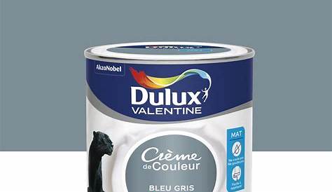 Bleu Gris Dulux Valentine Peinture DULUX VALENTINE Crème De Couleur Satin