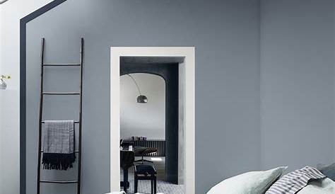 Bleu Gris Peinture Chambre Almanusa