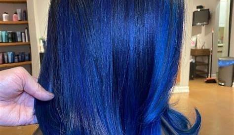 Bleu Nuit Couleur Cheveux Noir Bleute Et Chanteqon9