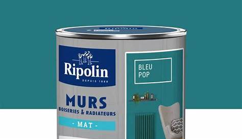 Bleu Pop Satin Ripolin Peinture Opur Multisupports 75ML
