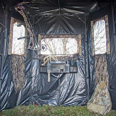 Experience Unmatched Precision and Stealth with Blind Ambition Hunting Blinds