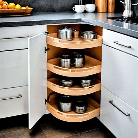 Blind Corner Pull Out Shelves Kitchen