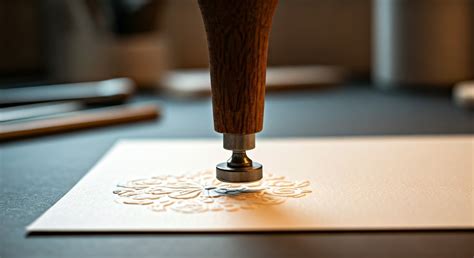 Blind Embossing By Hand