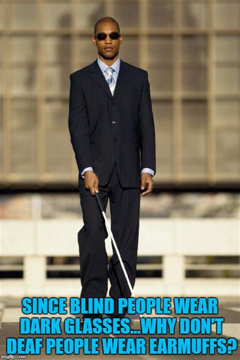 blind guy meme