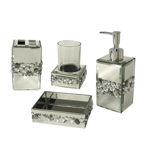 Bling Bathroom Accessory Set