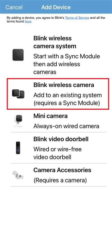 blink camera won't connect to sync module