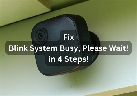 Blink Home Security System Troubleshooting