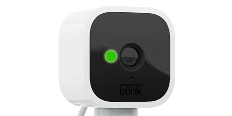 blink mini camera blinking green