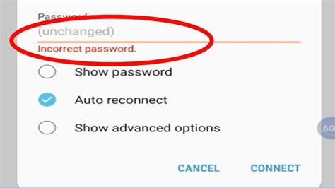 blink says my wifi password is wrong