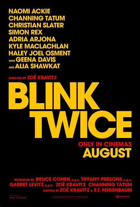 blink twice film wiki