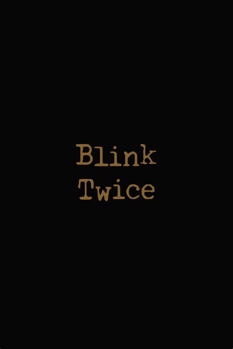 blink twice movie