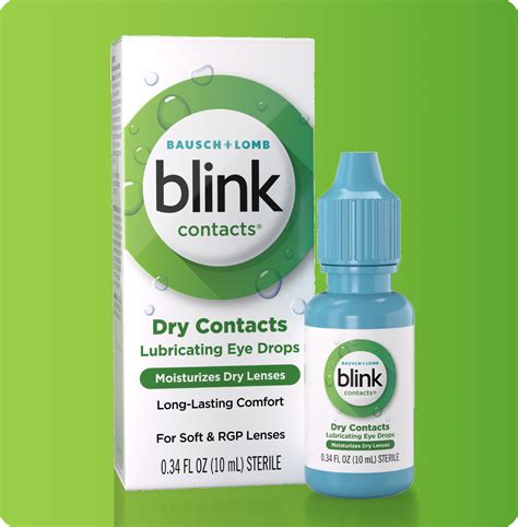 Blink Vs Refresh Eye Drops Contacts
