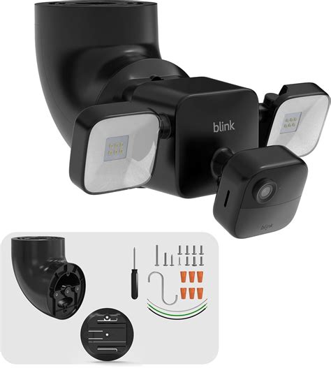 Blink wired floodlight camera smart security camera 2600 lumens eBay