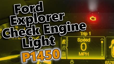 Blinking Check Engine Light In Ford Explorer