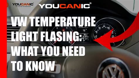 Blinking Temp Light In Car