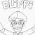 blippi printable coloring pages