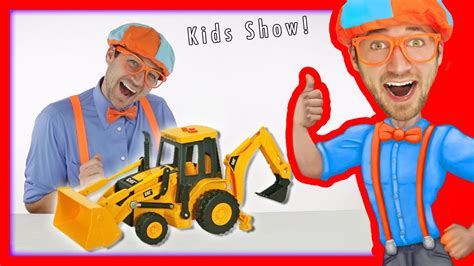 Blippi Construction Backhoe