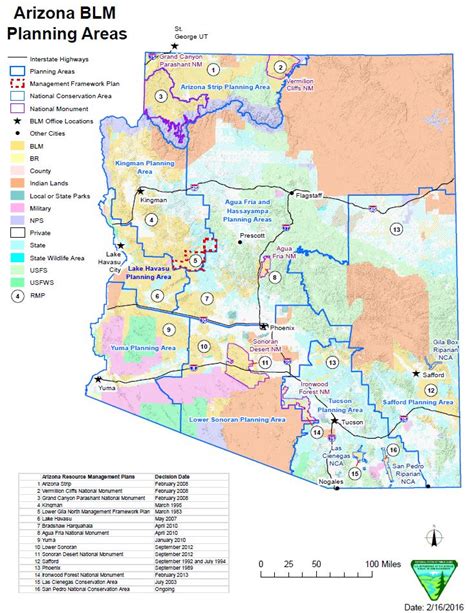 blm land map arizona