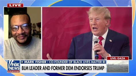blm leader voting for trump