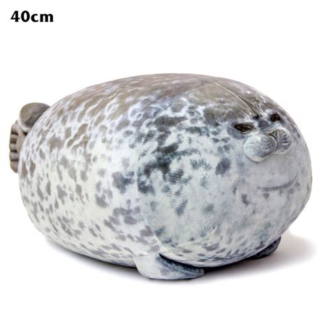 blob seal pillow