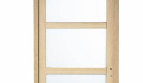 Blocporte vitré Atelier, noir H.220 x l.93 cm, droite