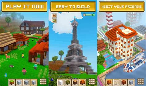 block craft 3d building game mod apk
