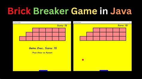 Block Break Java Game