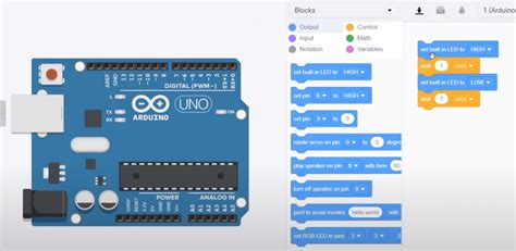 Block Coding Arduino