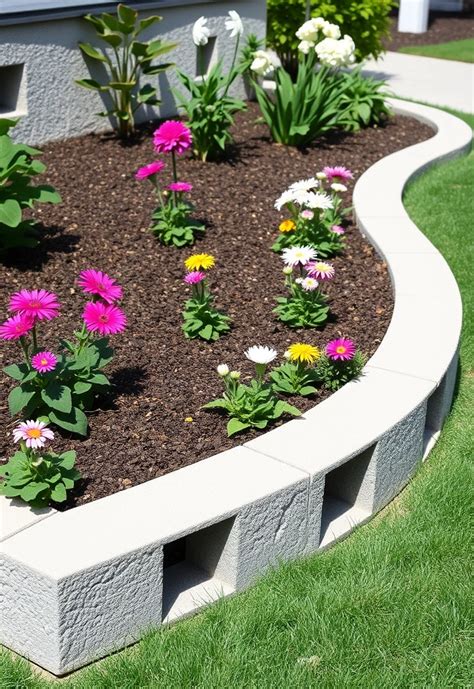 Block Garden Edging Ideas