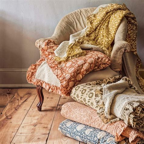 Block Printed Throws